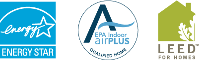 Energy Star, Indoor AirPLUS and Leed for Homes